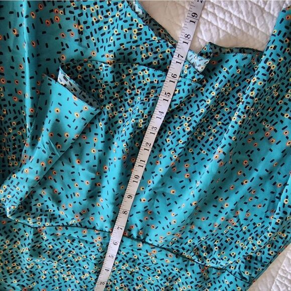 ATEEN SILK asymmetrical boho skirt and blouse made in Brazil - Picture 14 of 16